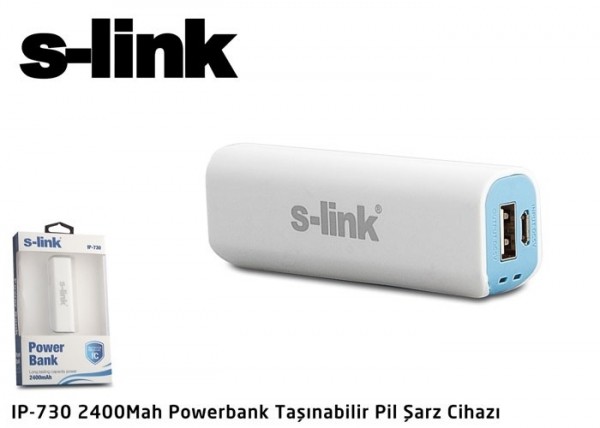 S-link IP-730 2400 mAh Powerbank — ürün görseli 15