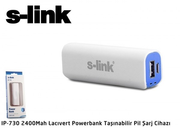 S-link IP-730 2400 mAh Powerbank — ürün görseli 13