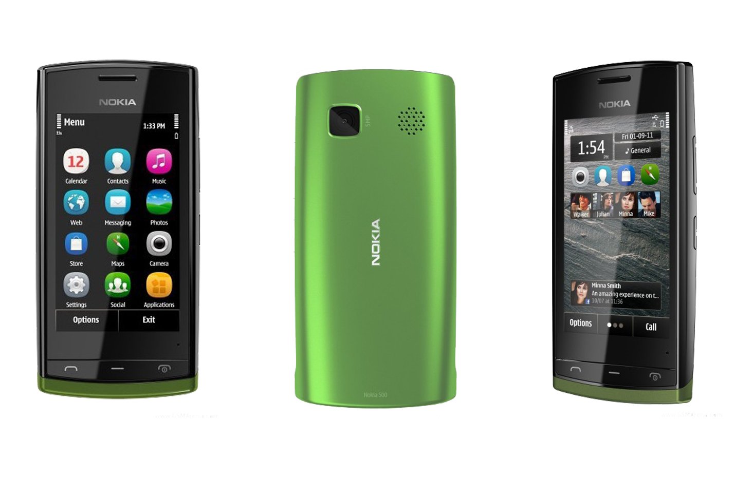 Nokia 500 (2011) — ürün görseli 4