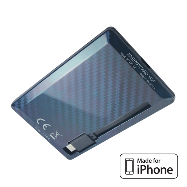 Tuncmatik EnergyCard 1400 Lightning 1400 mAh Powerbank (TSK5099) — ürün görseli 3