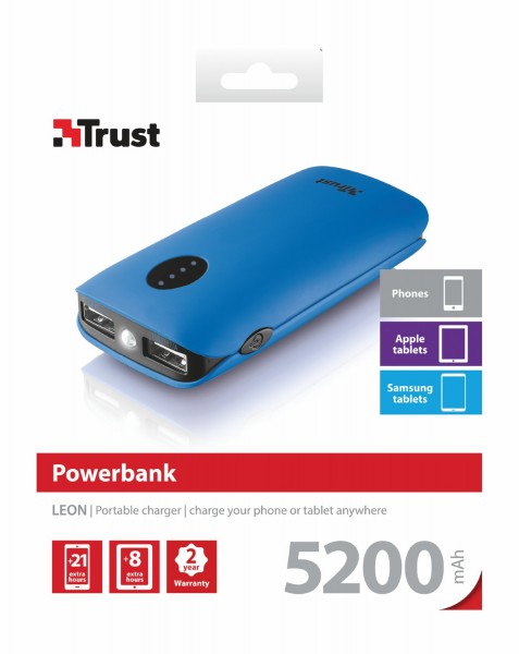 Trust Leon 5200 5200 mAh Powerbank (20381) — ürün görseli 8
