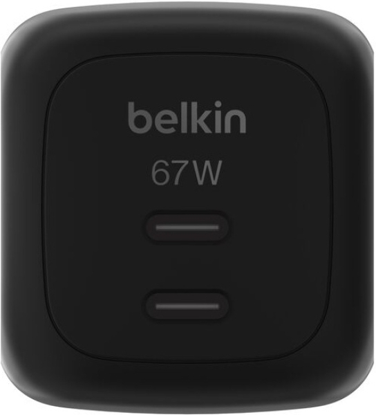 Belkin BoostCharge Pro Dual 67W Şarj Aleti (Sadece Adaptör) (WCH020KQ)