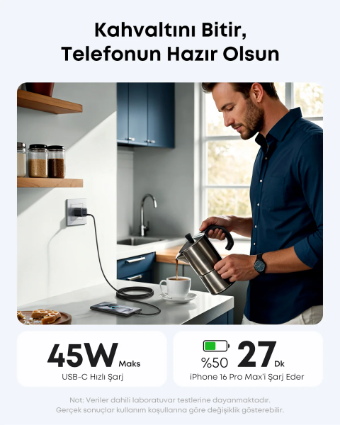 Anker Nano 45W Şarj Aleti (B2692) — ürün görseli 3