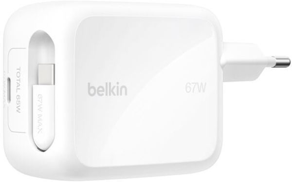 Belkin UltraCharge Retractable GaN 67W Şarj Aleti (WCH022) — ürün görseli 11