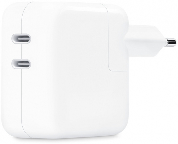 Apple 35 W Çift USB-C Bağlantı Noktalı Güç Adaptörü Şarj Aleti (MNWP3TU/A)