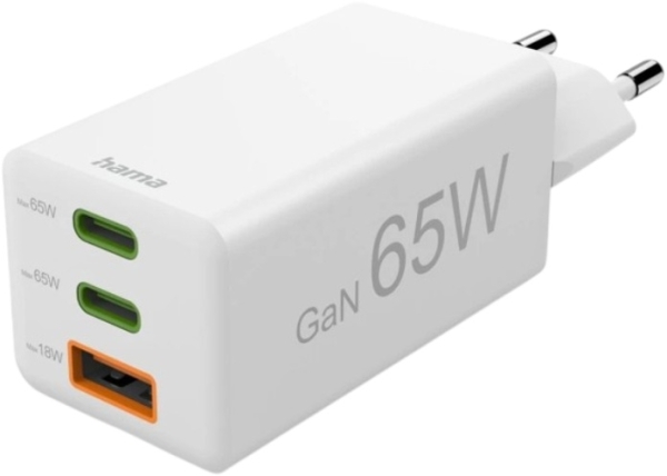 Hama Fast Charger Mini 65W Şarj Aleti (HM.201996)