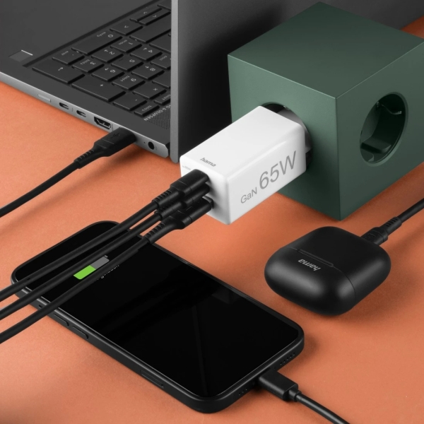 Hama Fast Charger Mini 65W Şarj Aleti (HM.201996) — ürün görseli 5