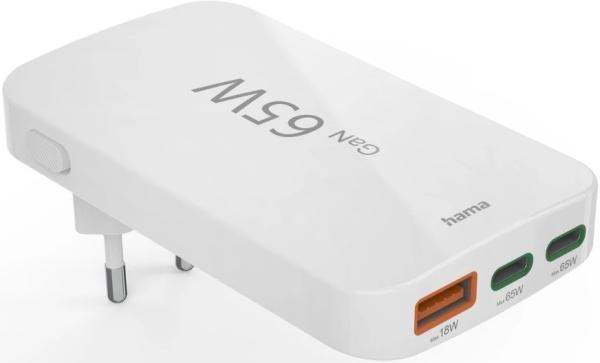 Hama Flat Mini Charger 65W Şarj Aleti (HM.201976) — ürün görseli 5