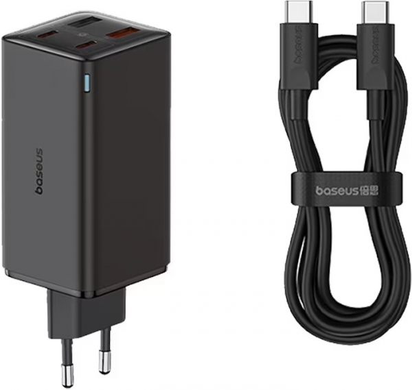 Baseus GaN6 Pro 65W Şarj Aleti (P10162701113-00)