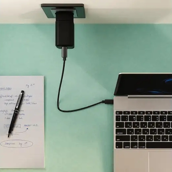 Cellularline ACH USB-C GaN+ 100W Şarj Aleti (ACHKITGAN100WLAPK) — ürün görseli 4