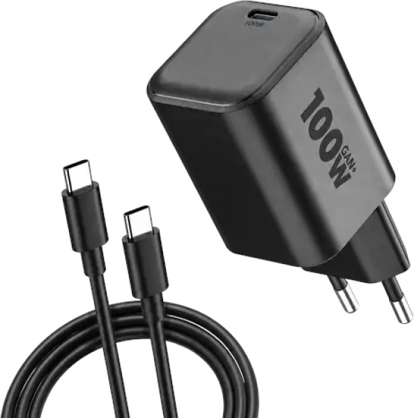 Cellularline ACH USB-C GaN+ 100W Şarj Aleti (ACHKITGAN100WLAPK)