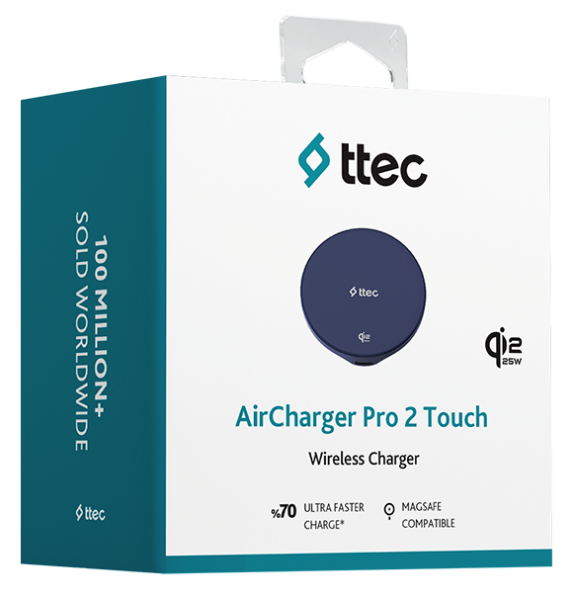 ttec AirCharger Pro 2 Touch Şarj Aleti (2KS40) — ürün görseli 4