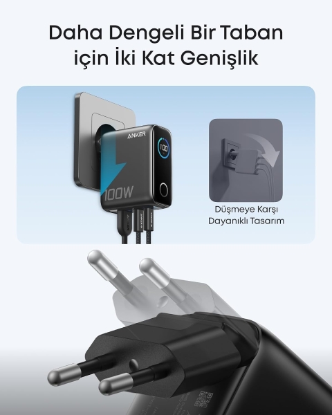 Anker B121B 100W Şarj Aleti — ürün görseli 5