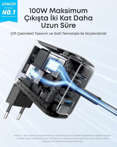 Anker B121B 100W Şarj Aleti — ürün görseli 7