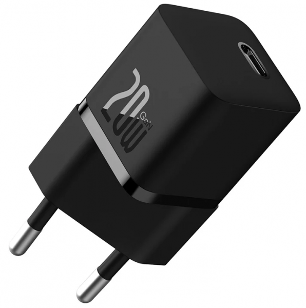 Baseus GaN5 Mini 1C 20W Şarj Aleti (CCGN050101)
