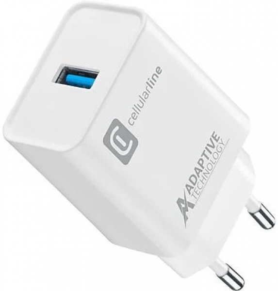 Cellularline Adaptive Fast Charger 15W Şarj Aleti (ACHSMUSB15WW) — ürün görseli 2