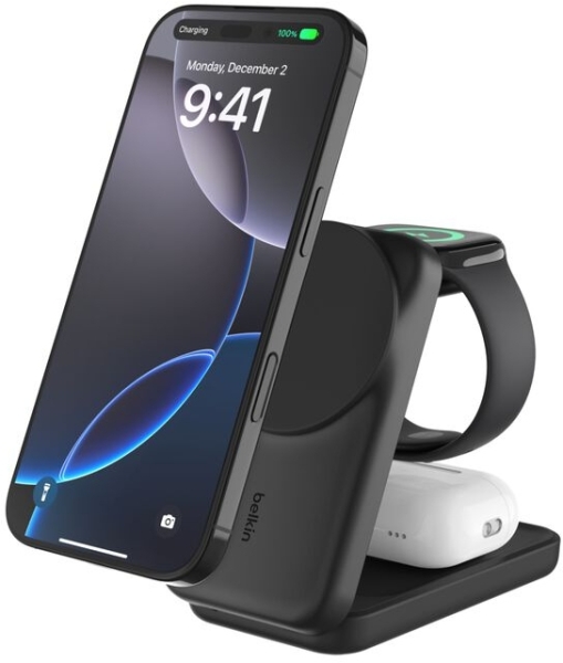 Belkin UltraCharge 3in1 Foldable Magnetic Şarj Aleti (WIZ036) — ürün görseli 15