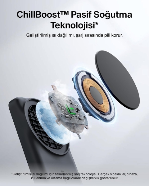 Belkin UltraCharge 3in1 Foldable Magnetic Şarj Aleti (WIZ036) — ürün görseli 9