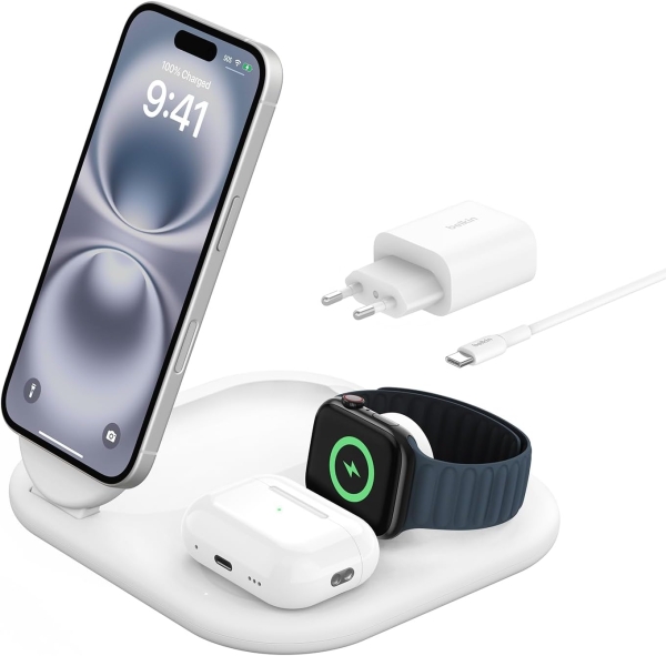 Belkin BoostCharge 3in1 Magnetic Foldable Şarj Aleti (WIZ029) — ürün görseli 12
