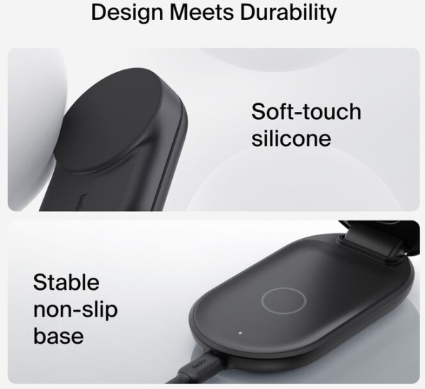 Belkin UltraCharge 3in1 Foldable Magnetic Şarj Aleti (WIZ037) — ürün görseli 6