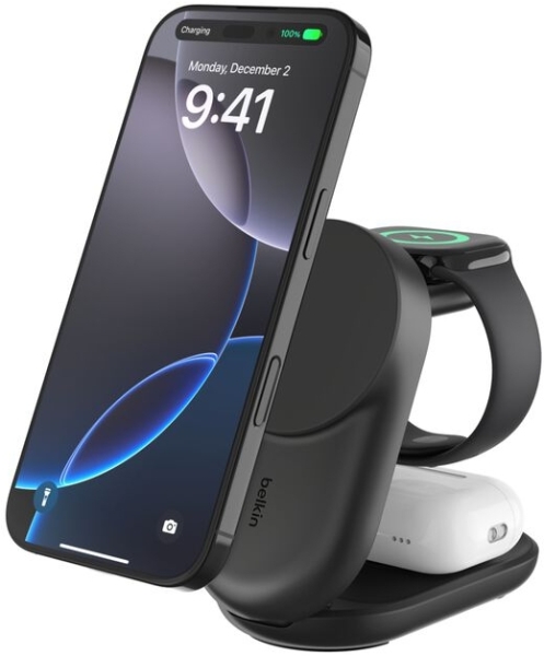Belkin UltraCharge 3in1 Foldable Magnetic Şarj Aleti (WIZ037) — ürün görseli 9