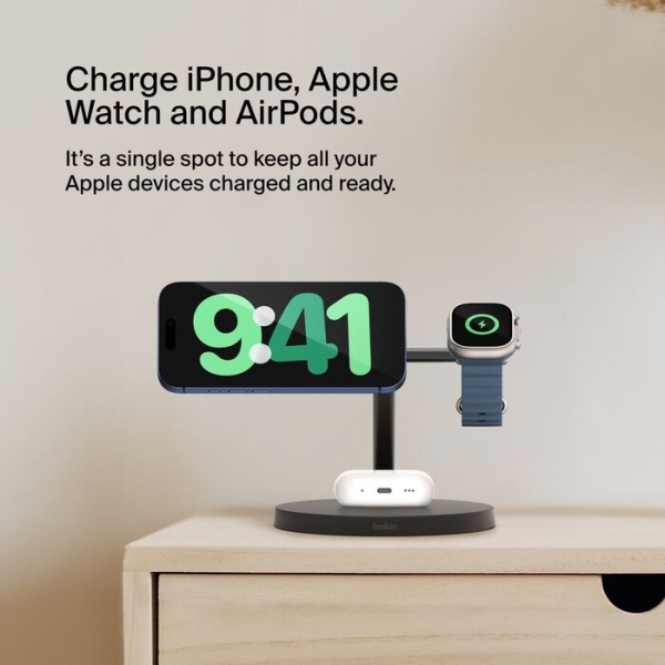 Belkin Boost Charge Pro 3in1 Şarj Aleti (WIZ032) — ürün görseli 4