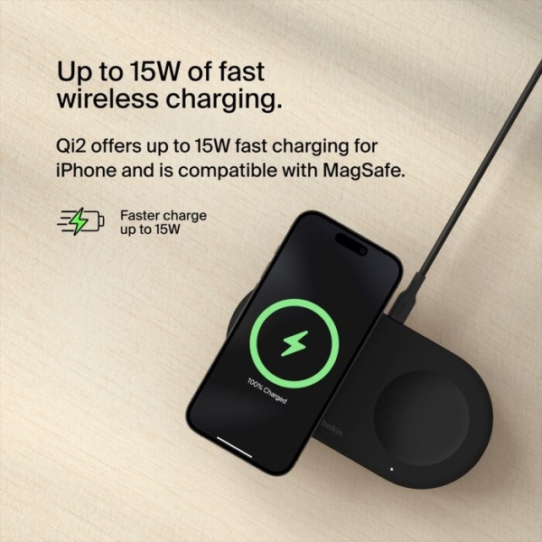 Belkin BoostCharge Pro 2in1 Magnetic Şarj Aleti (WIZ021) — ürün görseli 13