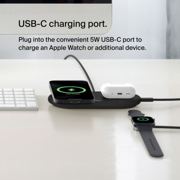 Belkin BoostCharge Pro 2in1 Magnetic Şarj Aleti (WIZ021) — ürün görseli 11