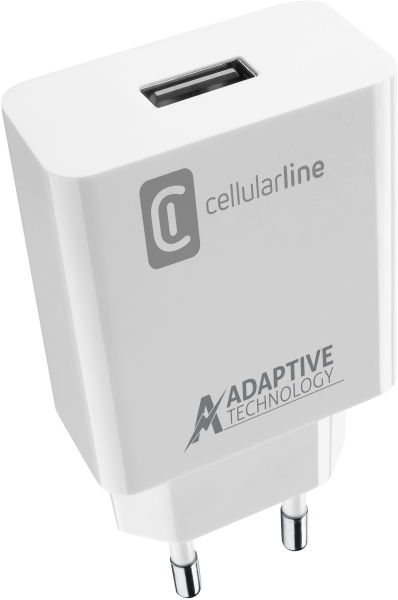 Cellularline Adaptive Fast Charger Kit 15W Şarj Aleti (ACHSMKIT15WMUSBW) — ürün görseli 4