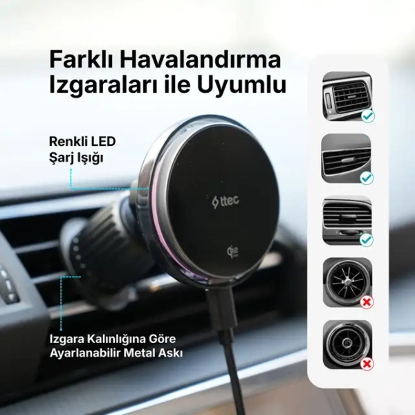 ttec AirCharger Drive Pro 2 Şarj Aleti (2KS43S) — ürün görseli 10