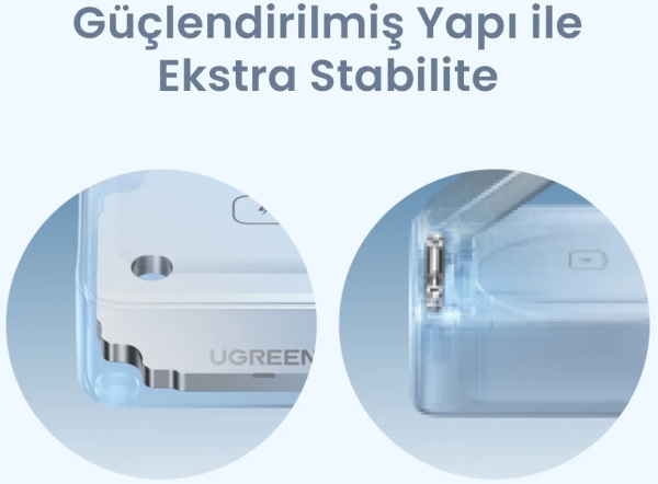 Ugreen MagFlow 2in1 Qi2 25W Şarj Aleti (55960B) — ürün görseli 9