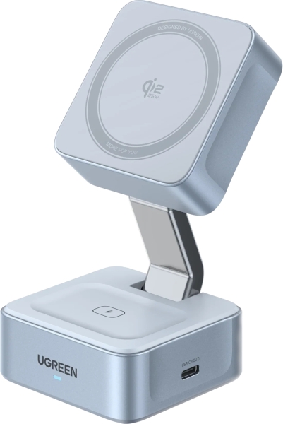 Ugreen MagFlow 2in1 Qi2 25W Şarj Aleti (55960B)