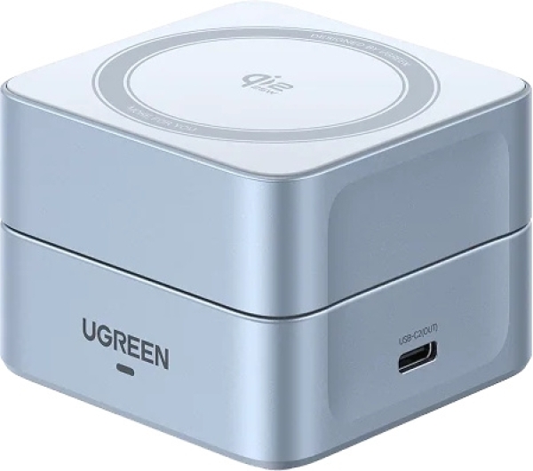 Ugreen MagFlow 2in1 Qi2 25W Şarj Aleti (55960B) — ürün görseli 2