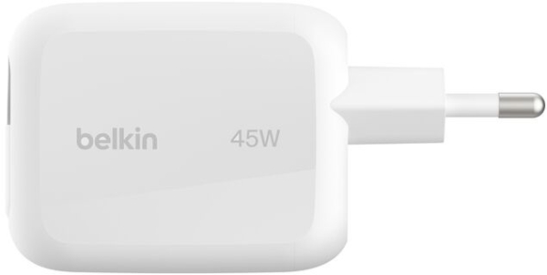 Belkin UltraCharge Retractable GaN 45W Şarj Aleti (WCH023KQ)