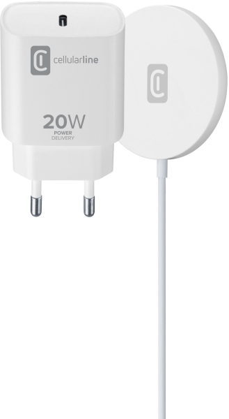 Cellularline iPhone Magsafe Şarj Aleti (MAGSFWIRACHKITW)