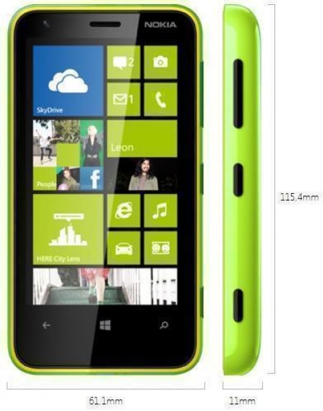 Nokia Lumia 620 (RM-846) — ürün görseli 8