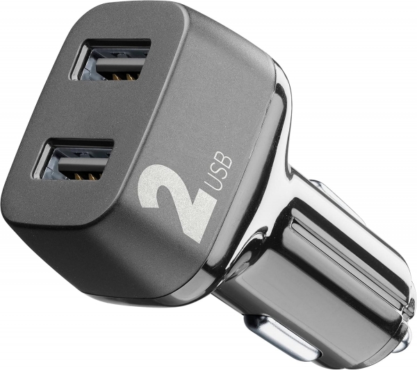 Cellularline Car Multipower 2 Şarj Aleti (CBRUSB224WK)