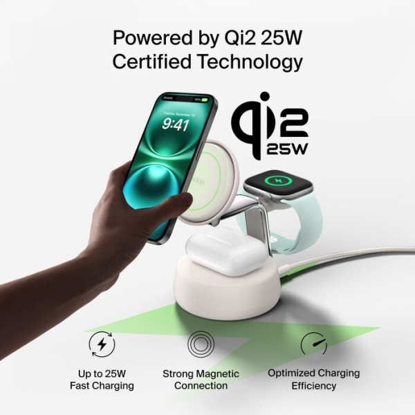 Belkin UltraCharge Pro 3 in 1 Şarj Aleti (WIZ040) — ürün görseli 10