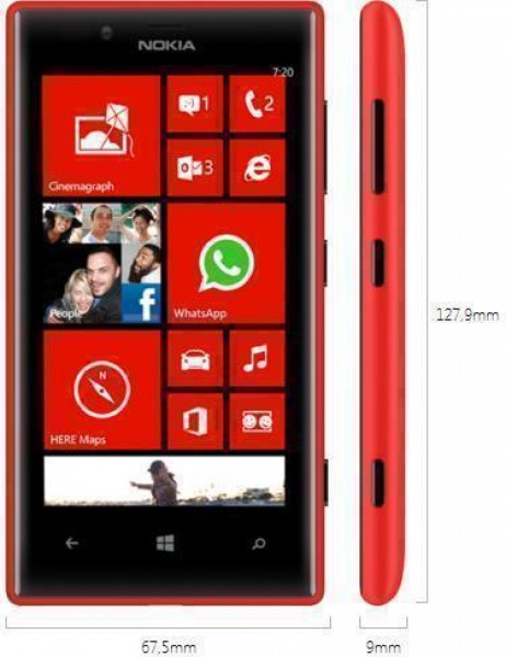 Nokia Lumia 720 (RM-885) — ürün görseli 11
