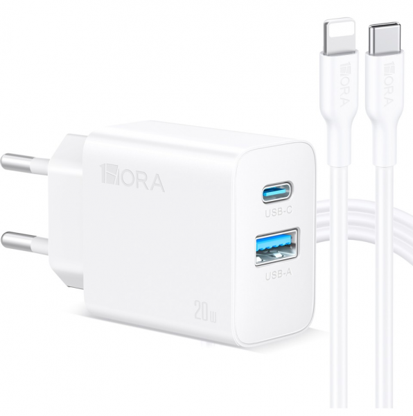 1Hora GAR163 20W Şarj Aleti (Lightning)