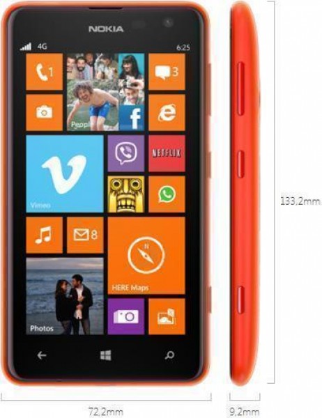Nokia Lumia 625 (RM-941) — ürün görseli 11
