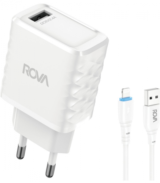 Rova SB114L 12W Şarj Aleti (Lightning)