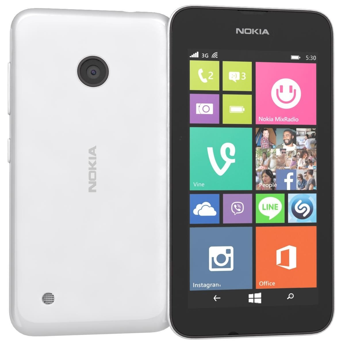 Nokia Lumia 530 Dual SIM (2014) — ürün görseli 2