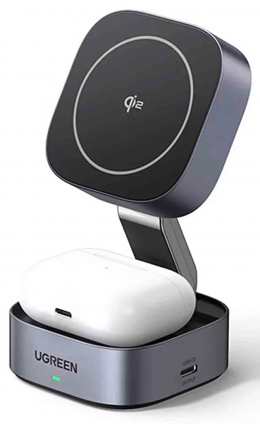 Ugreen 2 in 1 Qi2 Magnetic Foldable Charging Station Şarj Aleti (35316)