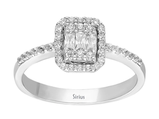 Sirius 17R0244 0.40 Karat Pırlanta Yüzük — ürün görseli 2