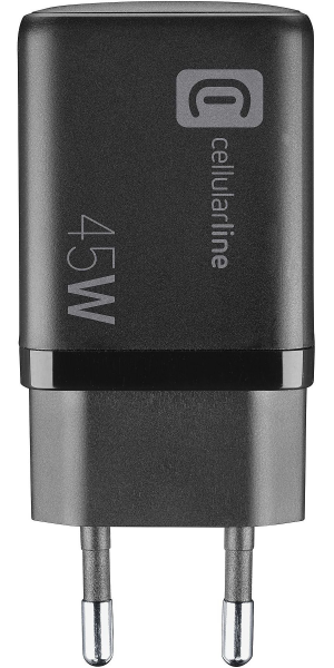 Cellularline Multipower Gan 2 Port 45W Şarj Aleti (ACHUSBGAN2PD45WK) — ürün görseli 2
