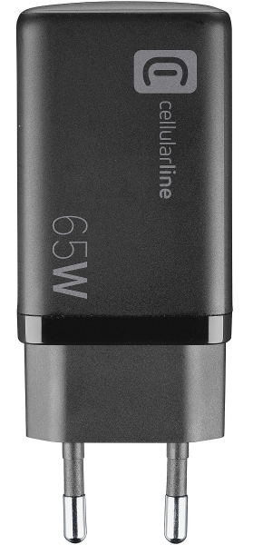Cellularline Multipower Gan 3 Port 2 X 65W Şarj Aleti (ACHUSBGAN3PD65WK) — ürün görseli 2