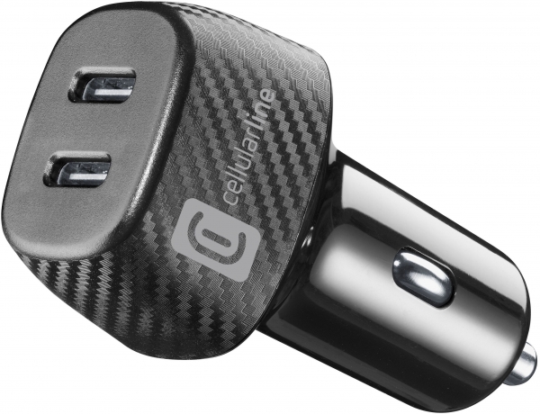 Cellularline Car Multipower Duo Şarj Aleti (CBRUSB2PD40WK) — ürün görseli 2