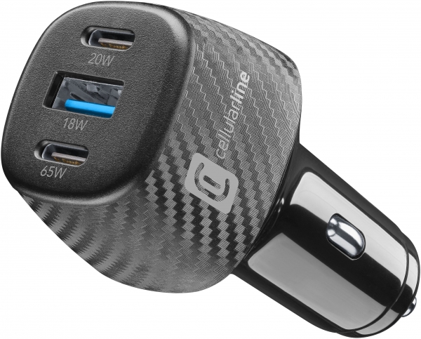 Cellularline Car Multipower 103W Şarj Aleti (CBRUSB3PD103WK) — ürün görseli 2