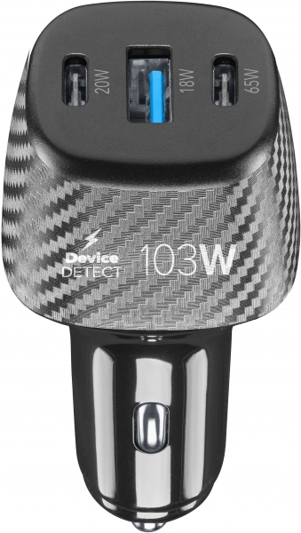 Cellularline Car Multipower 103W Şarj Aleti (CBRUSB3PD103WK)